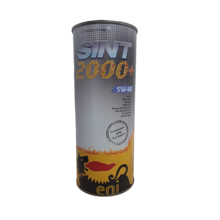 ENI SINT 2000+ 5W40 litri 1 - Il lubrificante synthetic technology per auto e mezzi commerciali leggeri a benzina e gasolio