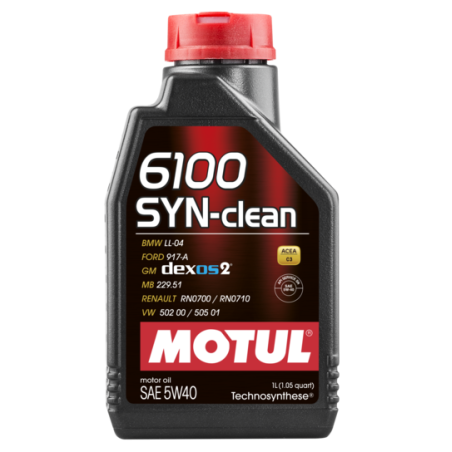 MOTUL 6100 SYN-CLEAN 5W40 litri 1