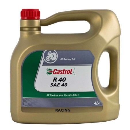 CASTROL R40 Ricinato  4 TEMPI litri 4