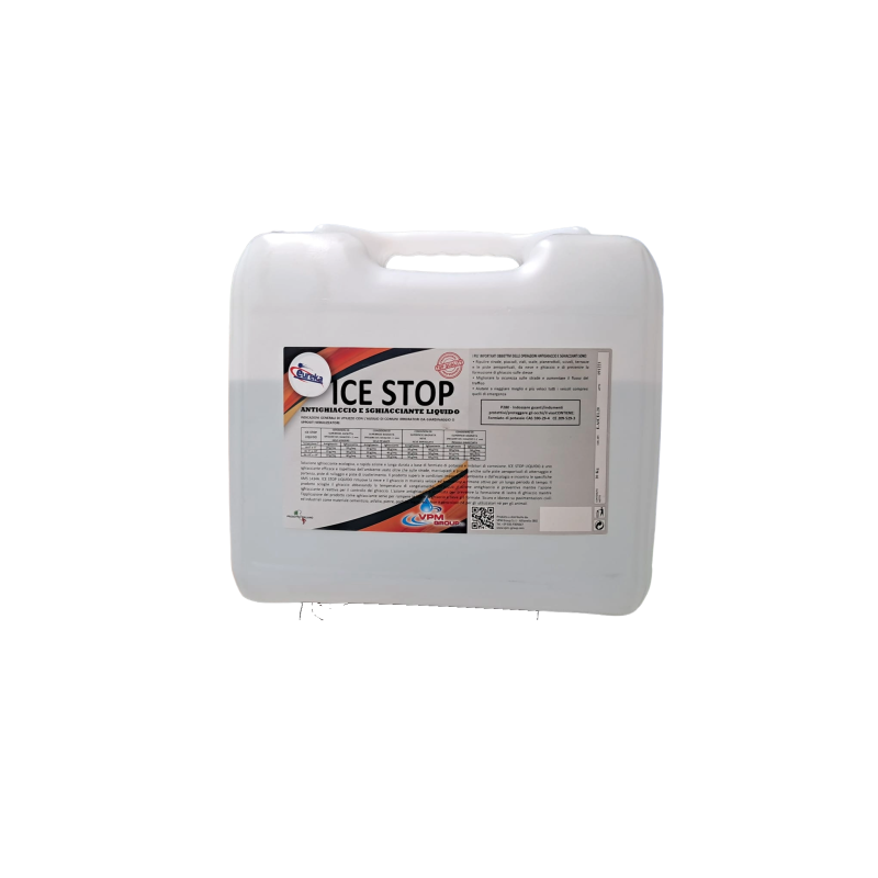 ICE STOP SCIOGLI GHIACCIO E NEVE LIQUIDO kg. 20