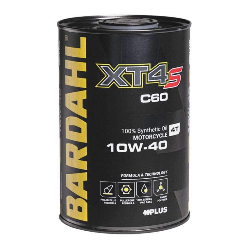 BARDAHL XT4-S C60 10W-40 Olio motore ad alte prestazioni per una lubrificazione superiore