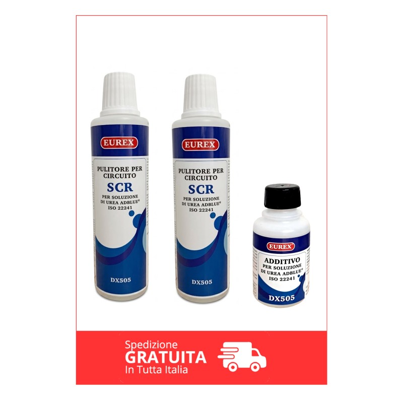 Additivo per SCR - N. 2 EUREX DX505 ml 300 + Flacone ml.100 omaggio