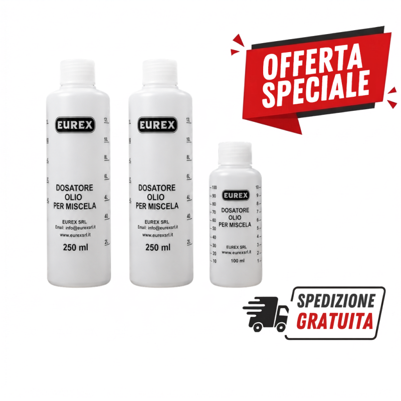 EurexSet 2 Misurini EUREX da 250 ml + 1 Misurino da 100 ml in Omaggio