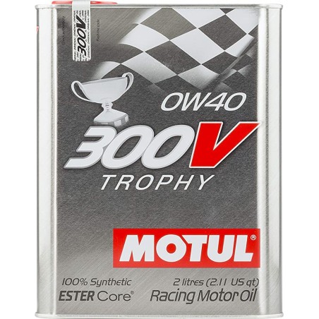 MOTUL 300V TROPHY 0W40 Litri 2