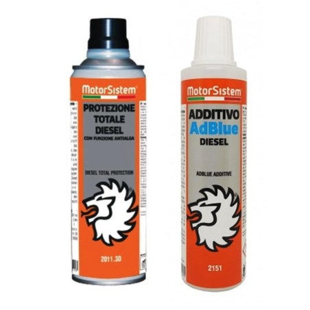 MOTORSISTEM PROTEZIONE TOTALE art. 2011.D + ADDITIVO PER ADBLUE art. 2151